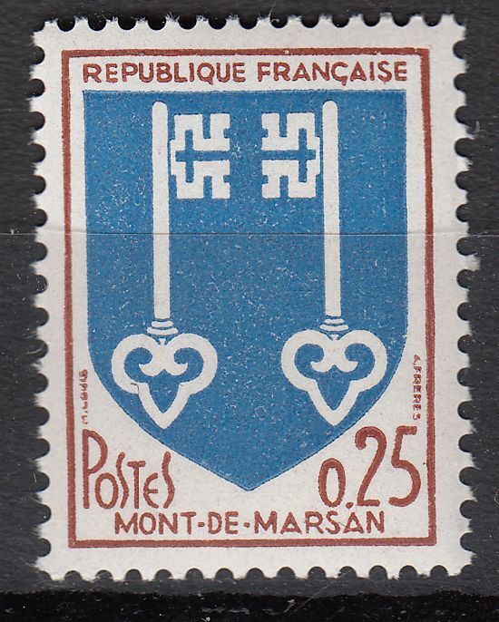 FRANCE TIMBRE NEUF N 1469 MONT DE MARSAN 120661223626