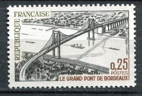 FRANCE TIMBRE NEUF N 1524 LE GRAND PONT DE BORDEAUX 120668578116