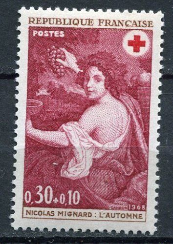 FRANCE TIMBRE NEUF N 1581 CROIX ROUGE AUTOMNE 120661224876