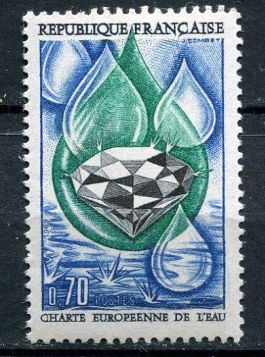 FRANCE TIMBRE NEUF N 1612 CHARTE DE L EAU 120666193596