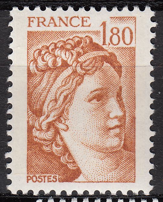 FRANCE TIMBRE NEUF N 2061 TYPE SABINE 401026587026