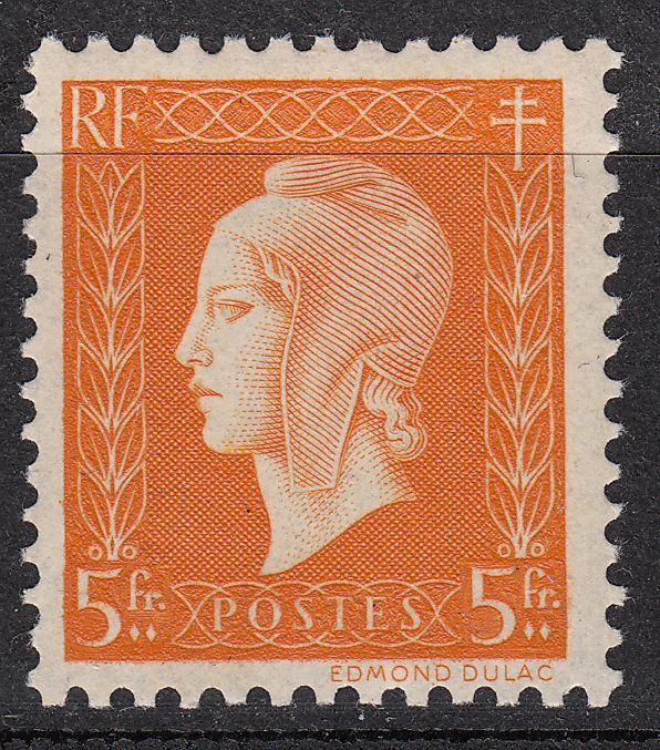 FRANCE TIMBRE NEUF N° 697 MARIANNE DE DULAC