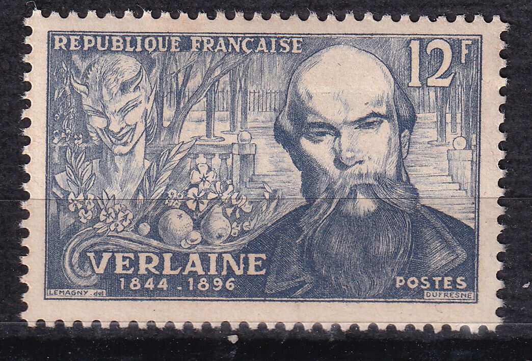 FRANCE TIMBRE NEUF N 909 PAUL VERLAINE L APRES MIDI D UN FAUNE 404176729056