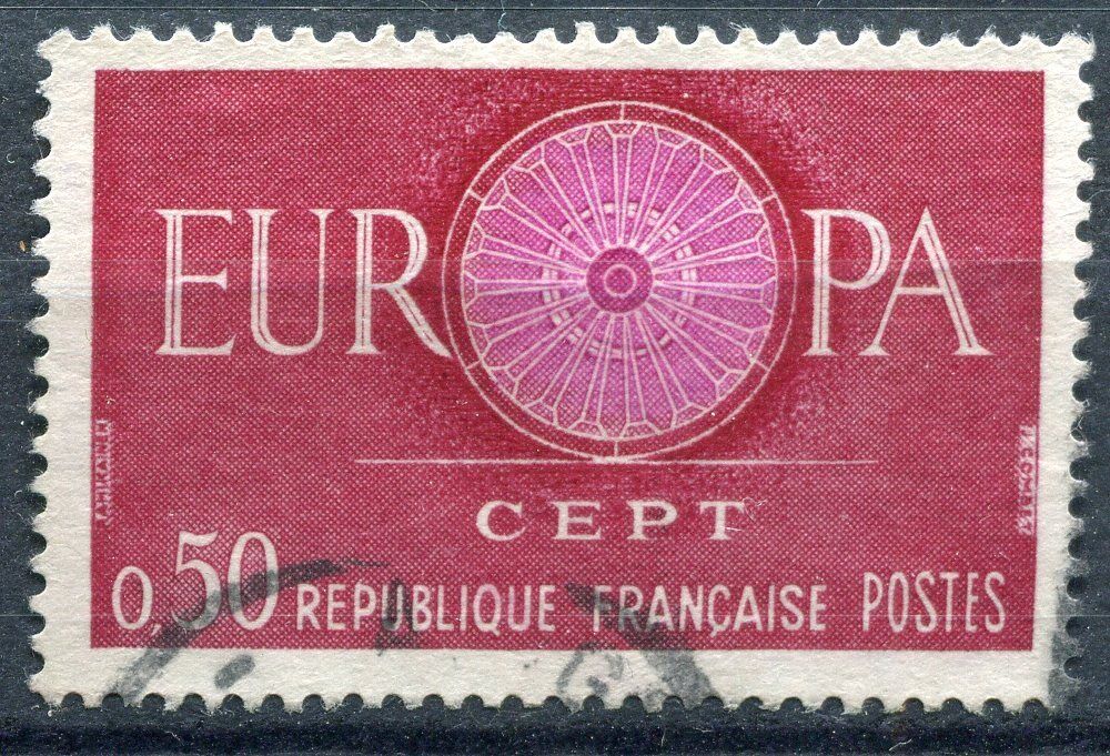 FRANCE TIMBRE OBL N 1267 EUROPA 110937084076