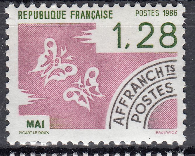 FRANCE TIMBRE PREOBLITERE N 190 MAI 401202863136