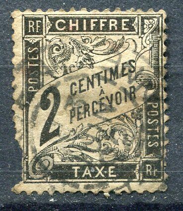 FRANCE TIMBRE TAXE OBLITERE N 11 TYPE DUVAL 121056473376