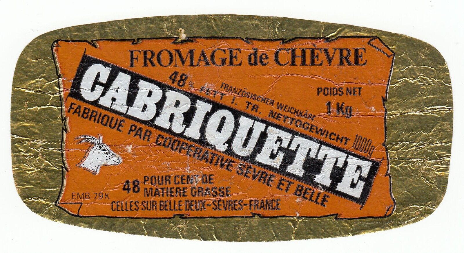 FROMAGE DE CHEVRE CABRIQUETTE CELLES SUR BELLE 121663093116