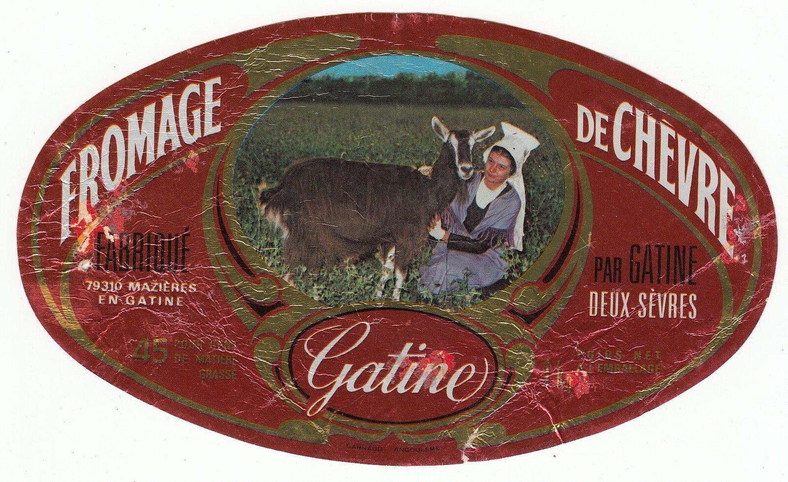 FROMAGE DE CHEVRE GATINE MAZIERES EN GATINE 400927941556