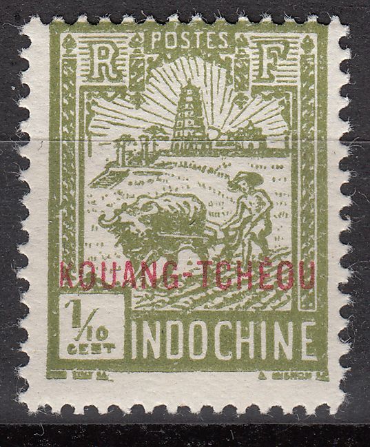 INDOCHINE TIMBRE COLONIE FRANCE NEUF N 73 KOUANG TCHEOU 401072115576