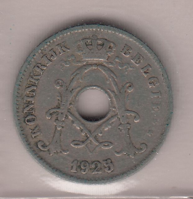 MONNAIE 10 CENTIMES 1925 BELGIE 122928526666