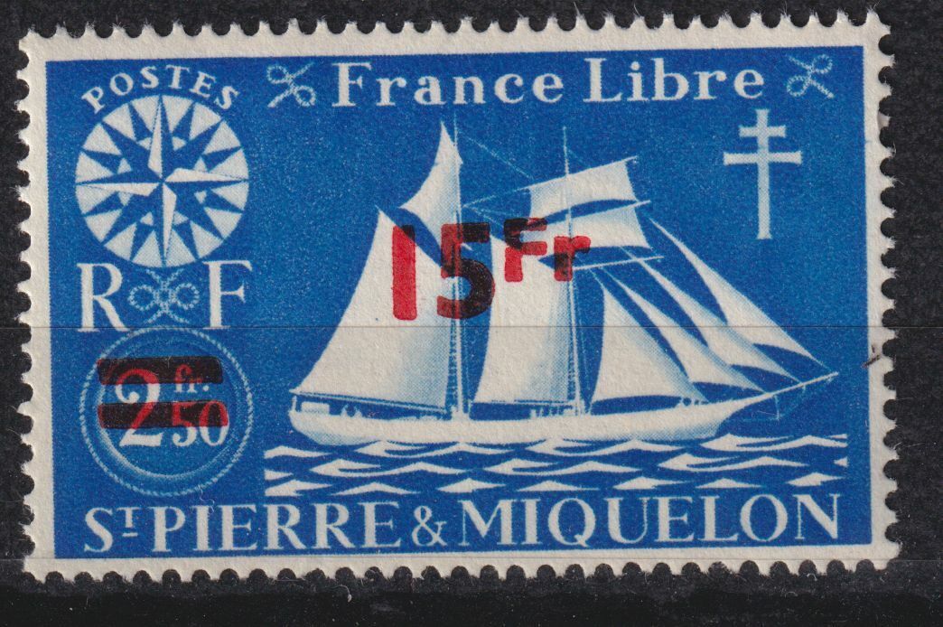 ST PIERRE ET MIQUELON TIMBRE COLONIE FRANCE NEUF N 322 SERIE DE LONDRES 124802983266