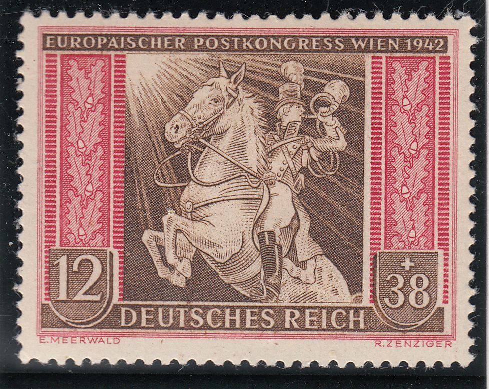 TIMBRE ALLEMAGNE NEUF CHARNIERE N 746 CONGRES POSTALE EUROPEEN 401182363166