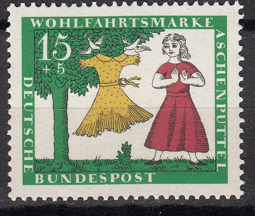 TIMBRE ALLEMAGNE NEUF N 353 SCENE DE CENDRILLON 122295621466