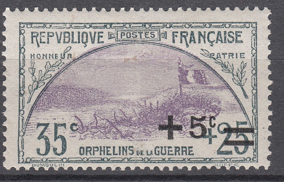 TIMBRE FRANCE NEUF N 166 ORPHELINS DE LA GUERRE 123094477436