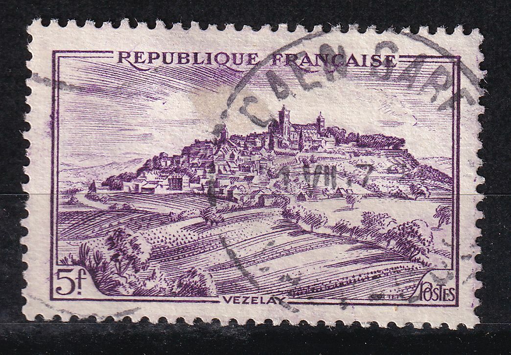 TIMBRE FRANCE OBLITERE N 759 VEZELAY 403619327086