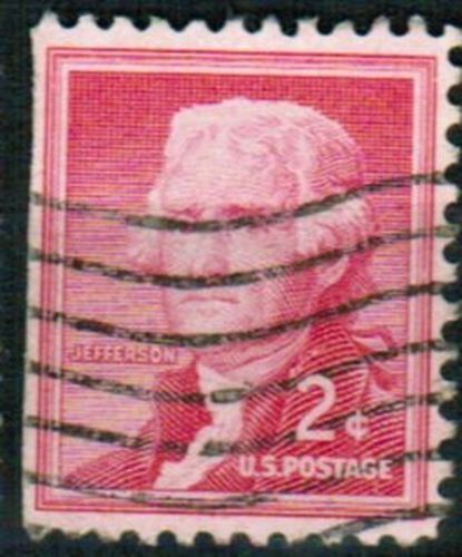 TIMBRE JEFFERSON US POSTAGE 120726241106