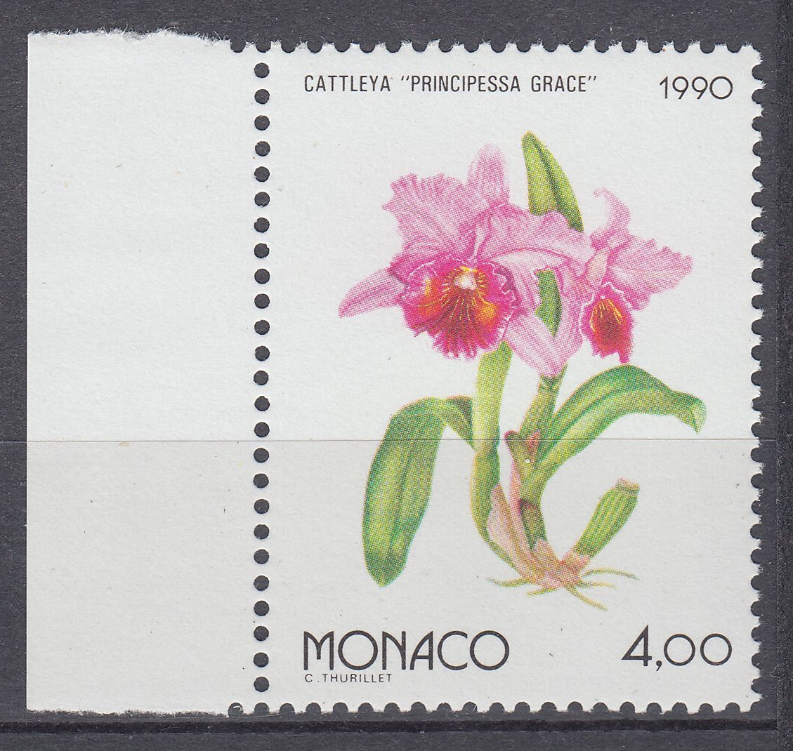 TIMBRE MONACO NEUF N 1713 FLEUR PRINCIPESSA GRACE 123517175156