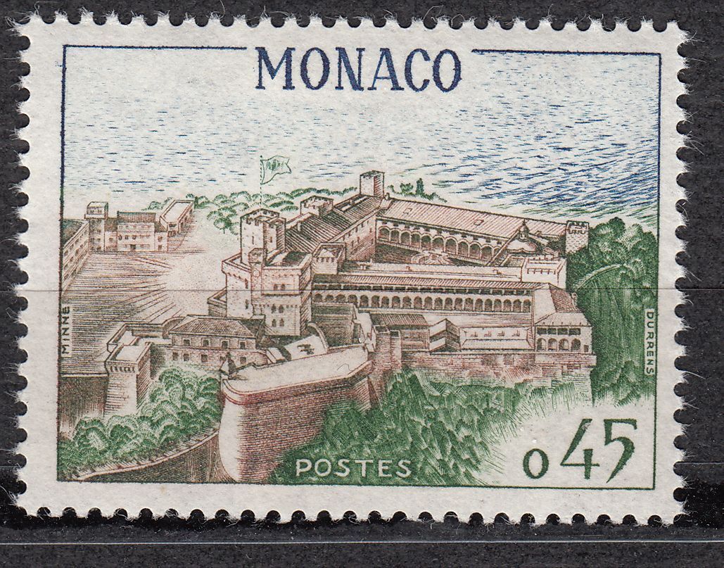 TIMBRE MONACO NEUF N 546 VUE AERIENNE DU PALAIS PRINCIER 401520529356