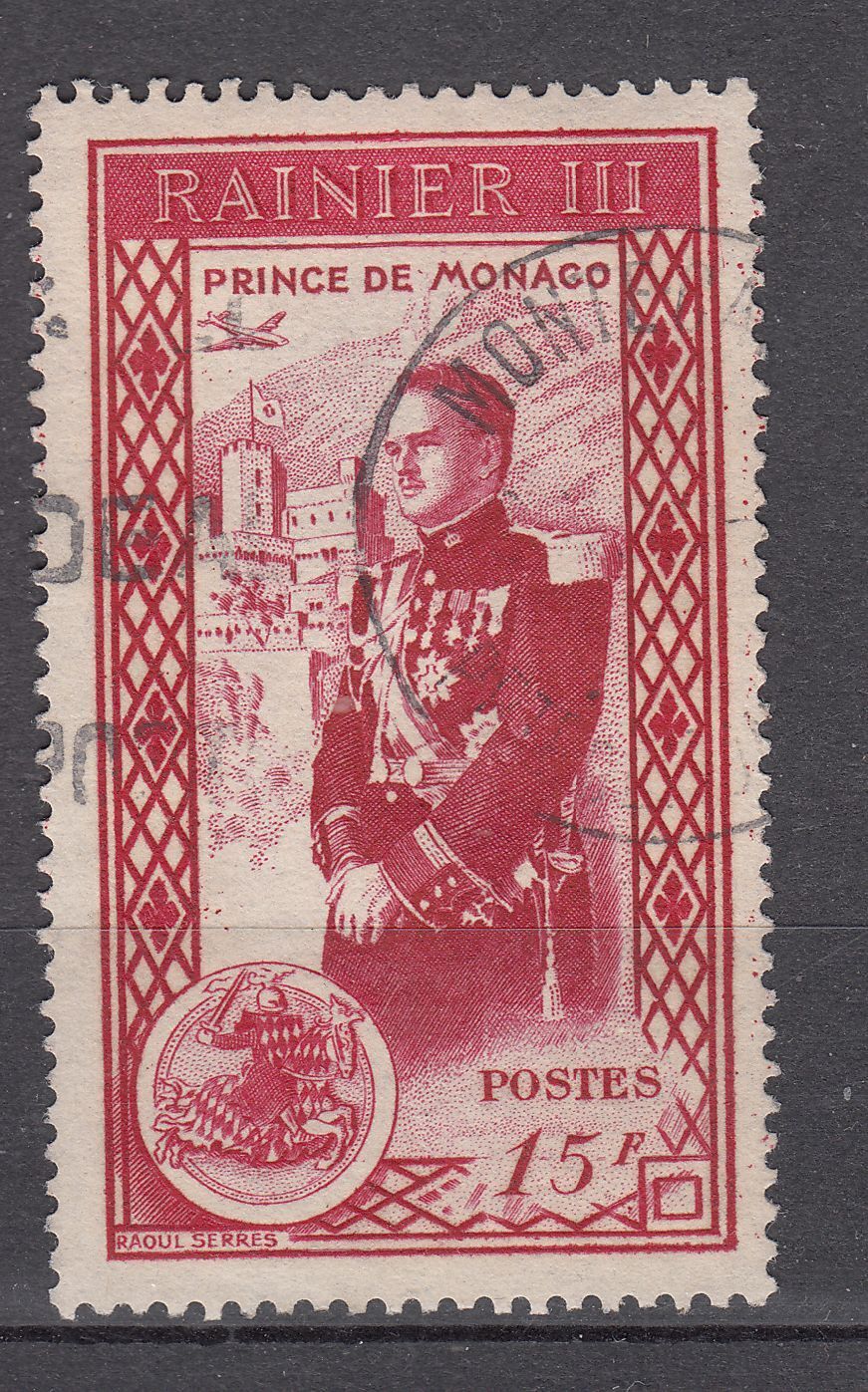 TIMBRE MONACO OBL N 342 PRINCE RAINIER III 123463711846