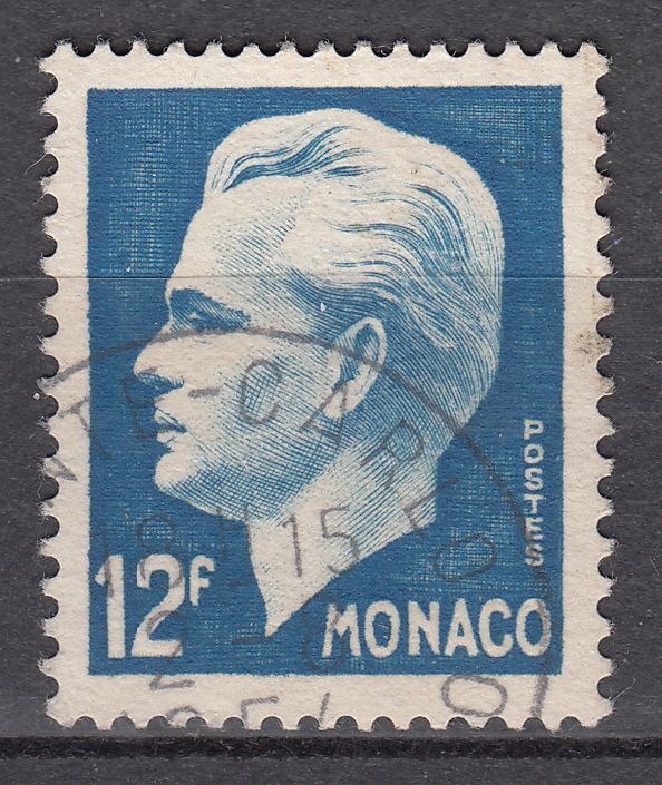 TIMBRE MONACO OBL N 347 PRINCE RAINIER III 401628668026