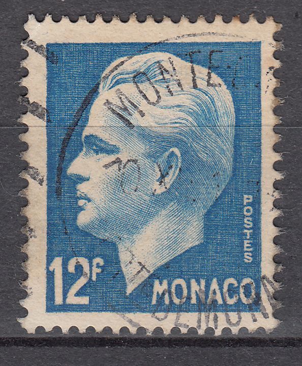 TIMBRE MONACO OBL N 347 PRINCE RAINIER III 401628668116