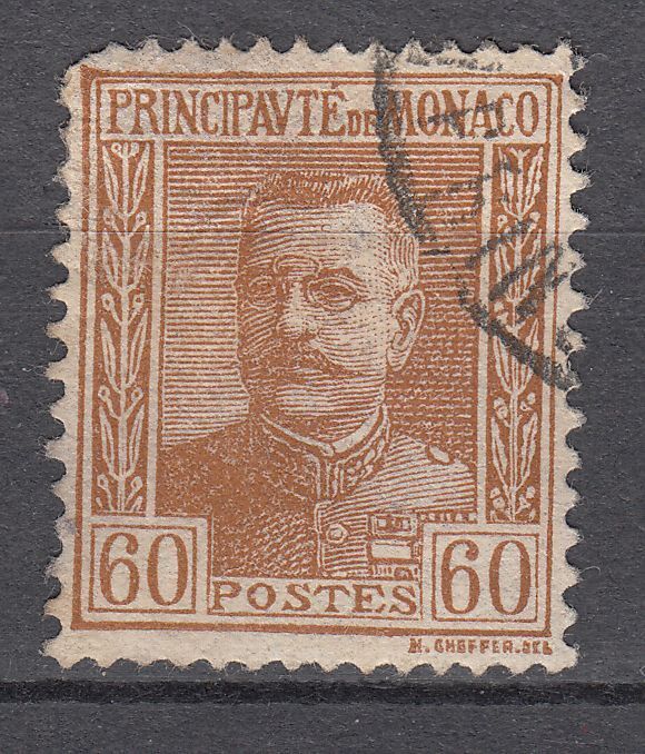 TIMBRE MONACO OBL N 88 PRINCE LOUIS II 123367552526