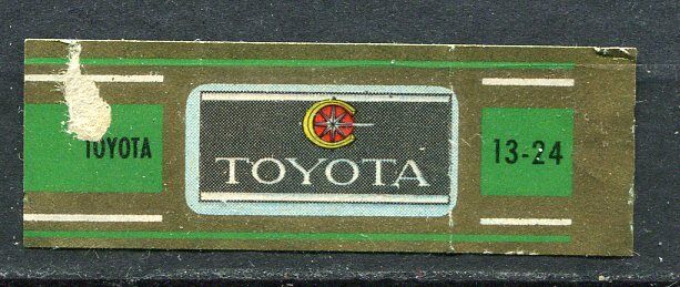 BAGUE DE CIGARE N 13 TOYOTA SERIE MARQUES D AUTO 120831992837