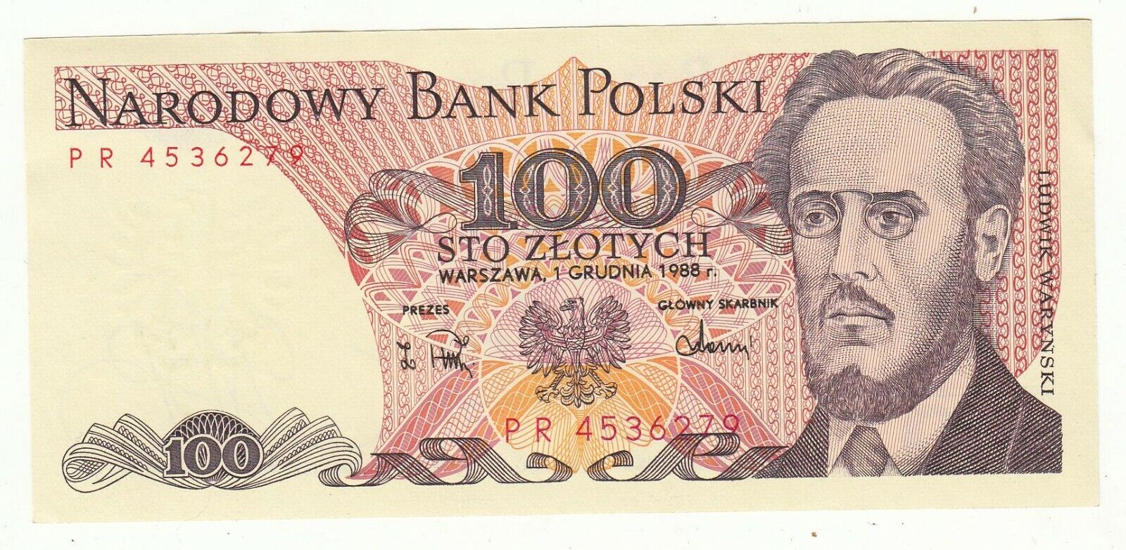 BILLET POLOGNE 1 ZLOTYCH 1988 401788310087