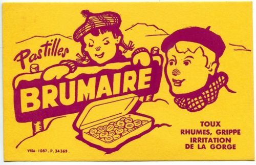 BUVARD PASTILLES BRUMAIRE TOUX RHUMRS IRRITATION 110616232777