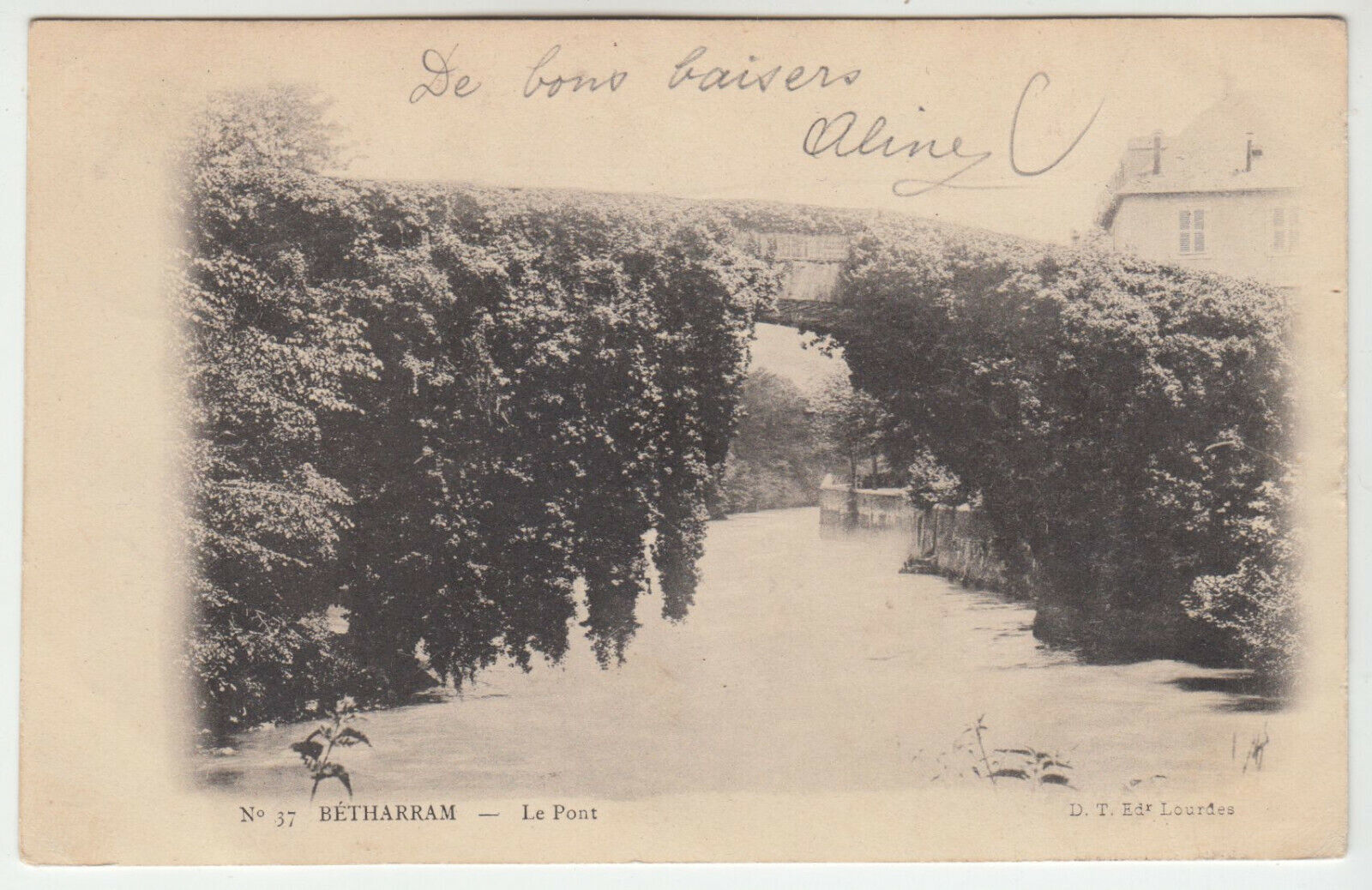 CARTE POSTALE BETHARRAM LE PONT 124095355377