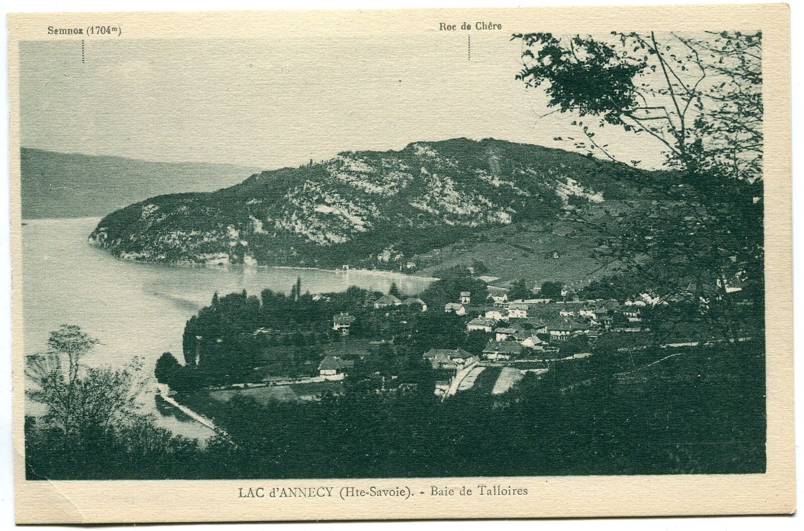 CARTE POSTALE LAC D ANNECY BAIE DE TALLOIRES 121247892737