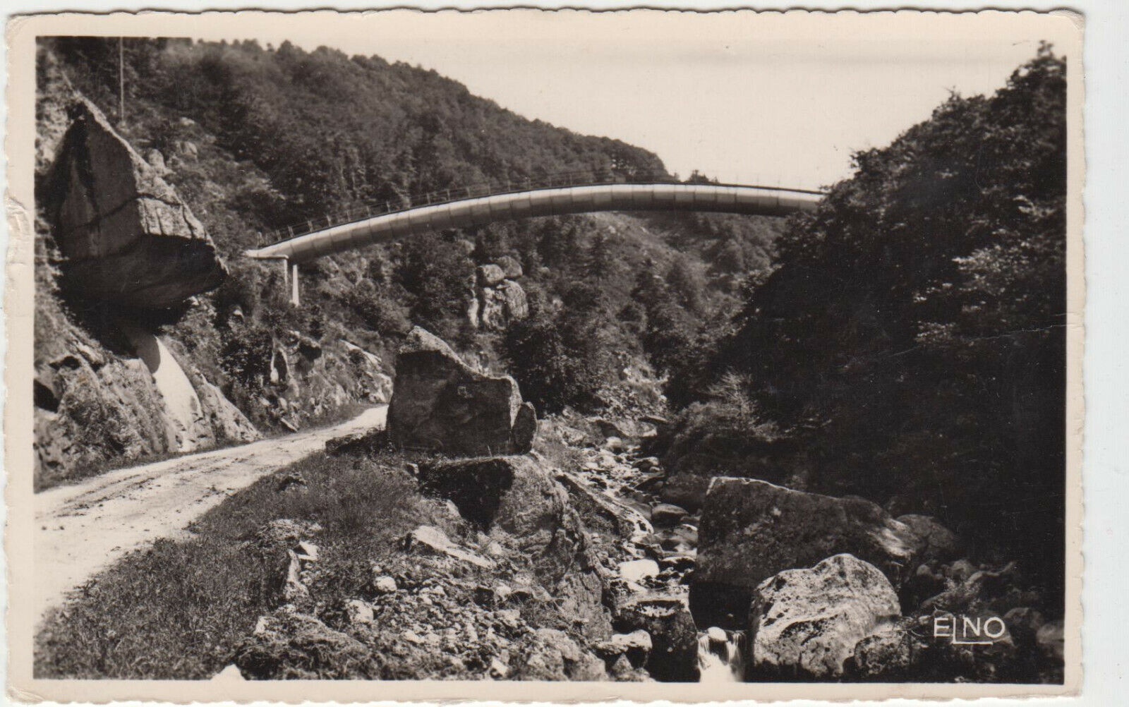 CARTE POSTALE MONISTROL D ALLIER LE PONT SIPHON DE LA COMPAGNIE D ELECTRICITE 123944599917