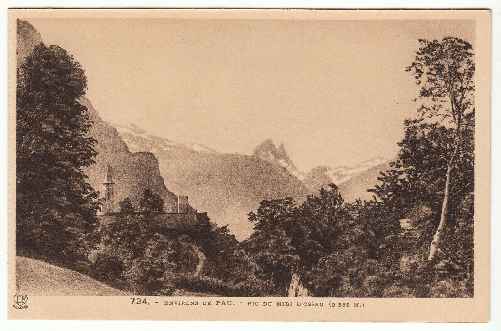 CARTE POSTALE PAU PIC FU MIDI D OSSAU 401997847207