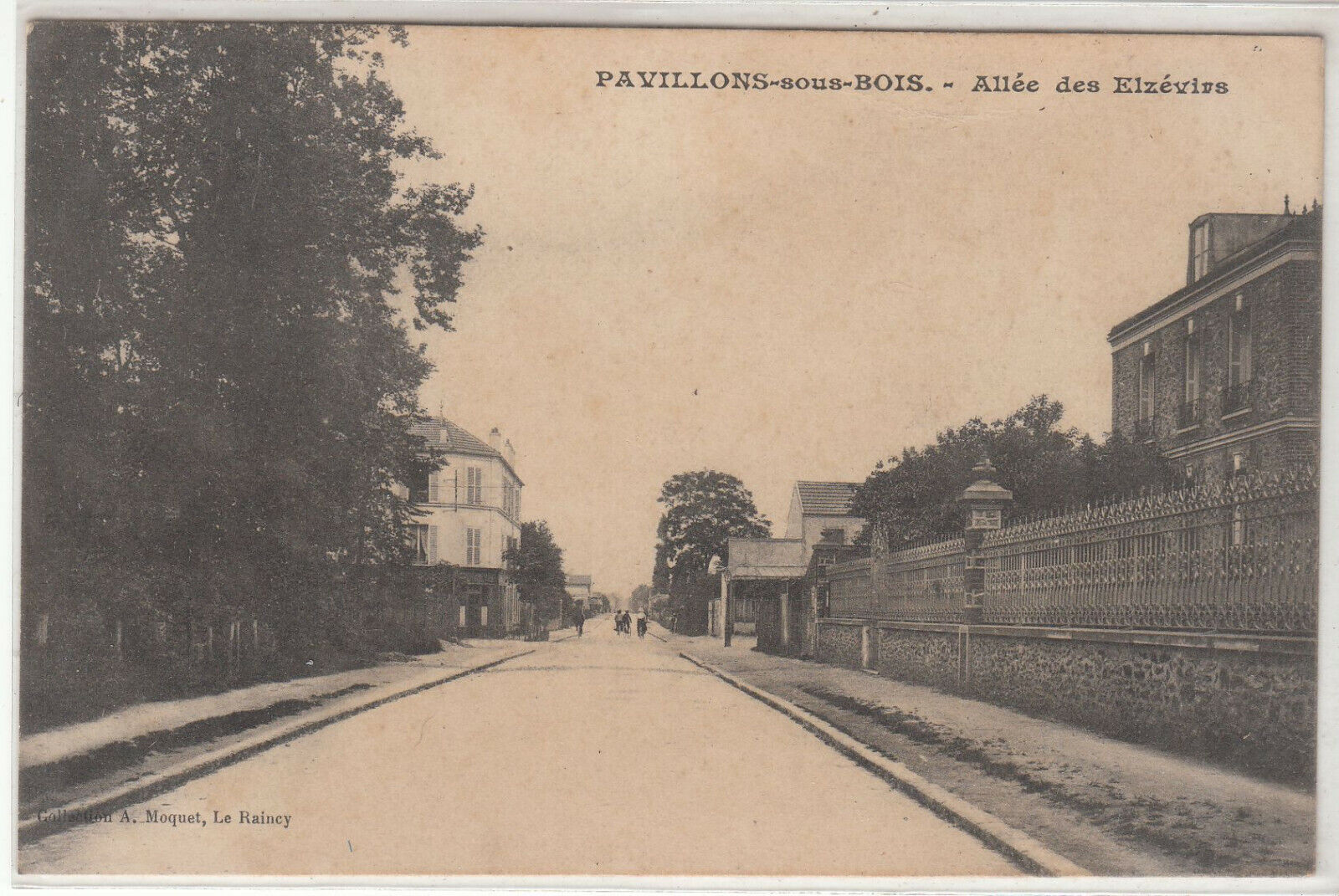 CARTE POSTALE PAVILLONS SOUS BOIS ALLEE DES ELZEVIRS 401941124147