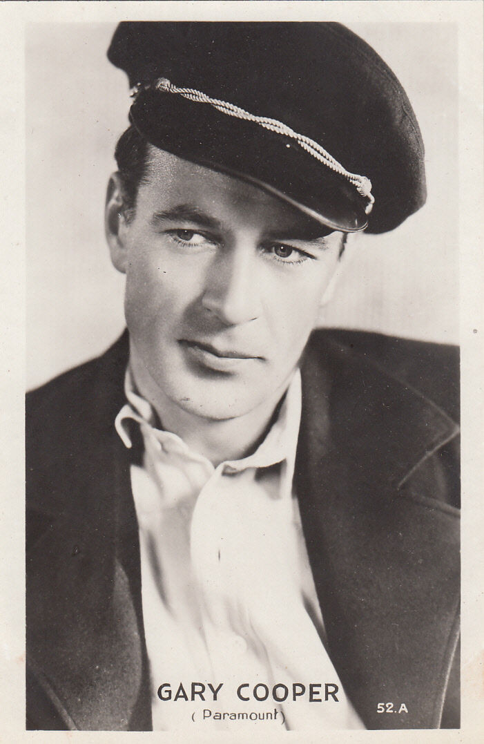 CARTE POSTALE PHOTO PERSONNALITE GARY COOPER 400342181997