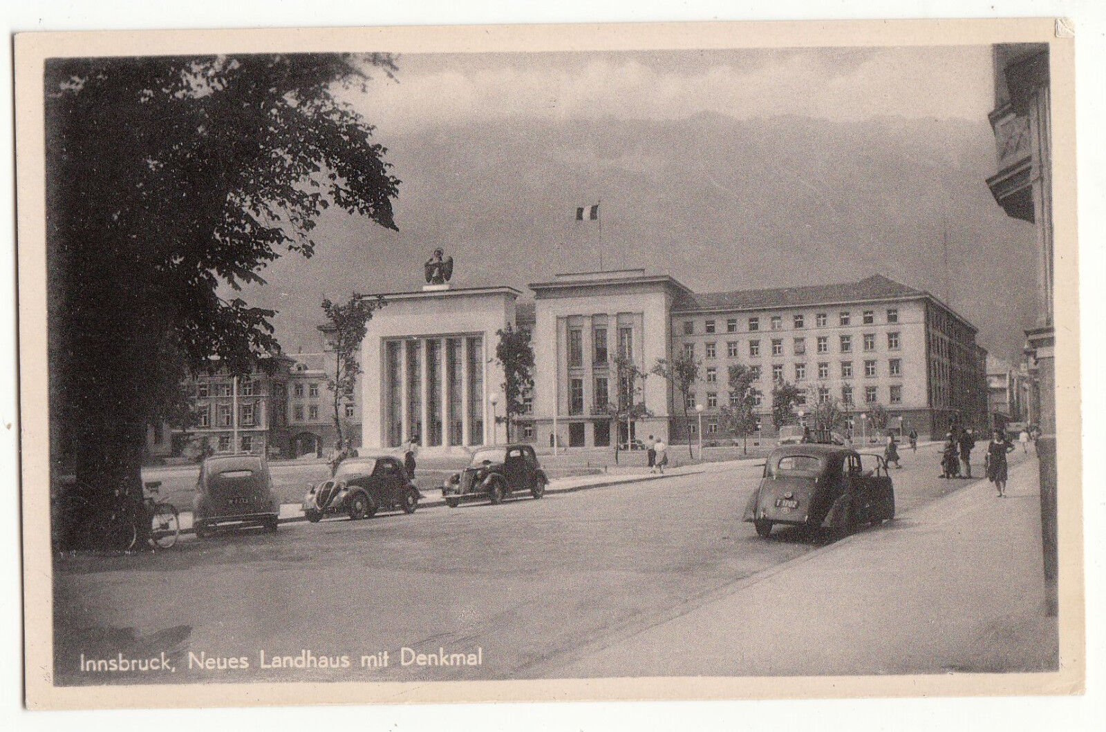 CARTE POSTALE POFTKARTE ALLEMAGNE INNSBRUCK NEUES LANDHAUS MIT DENKMAL 123477100087