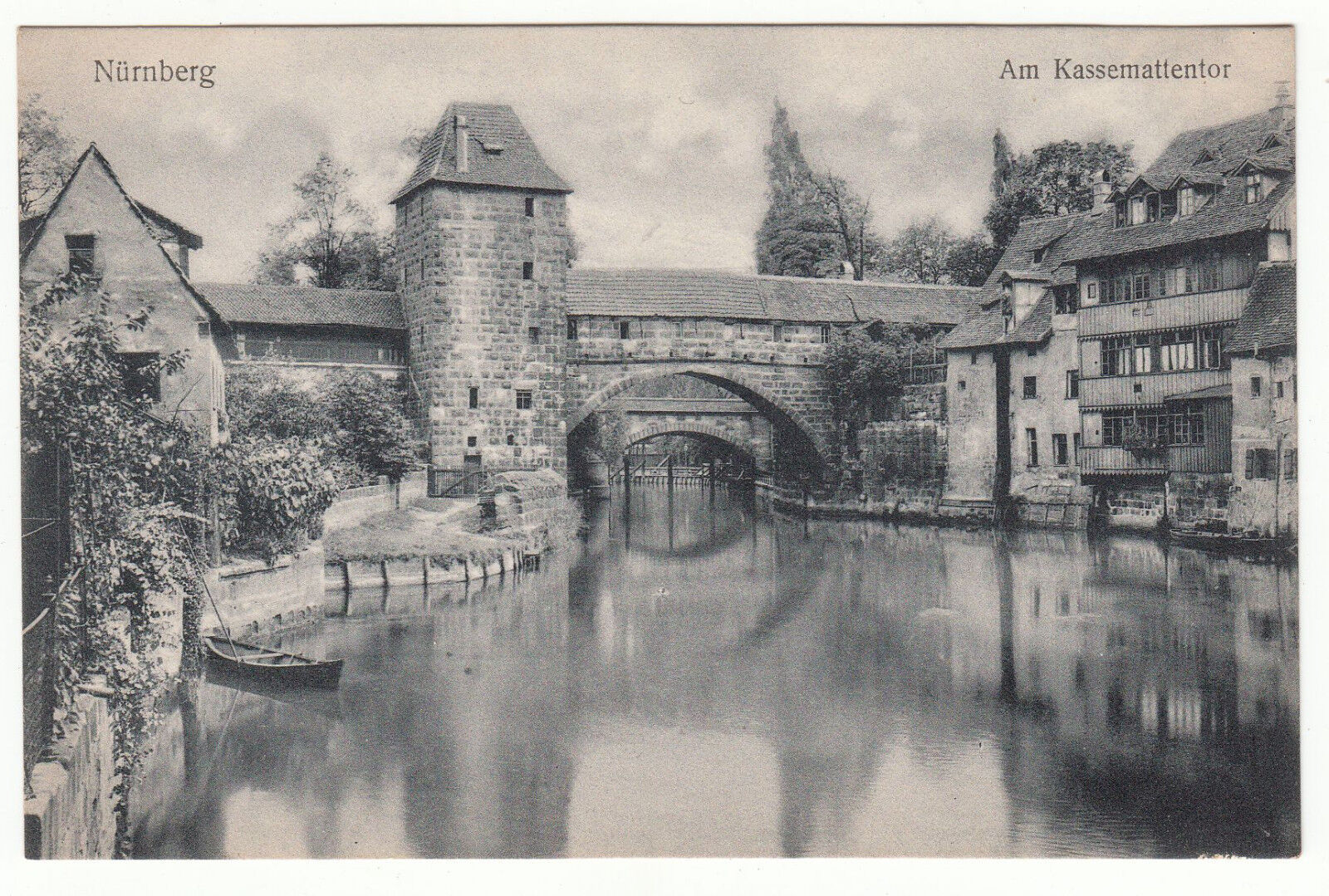 CARTE POSTALE POFTKARTE ALLEMAGNE NURNBERG AM KASSEMATTENTOR 401630794467