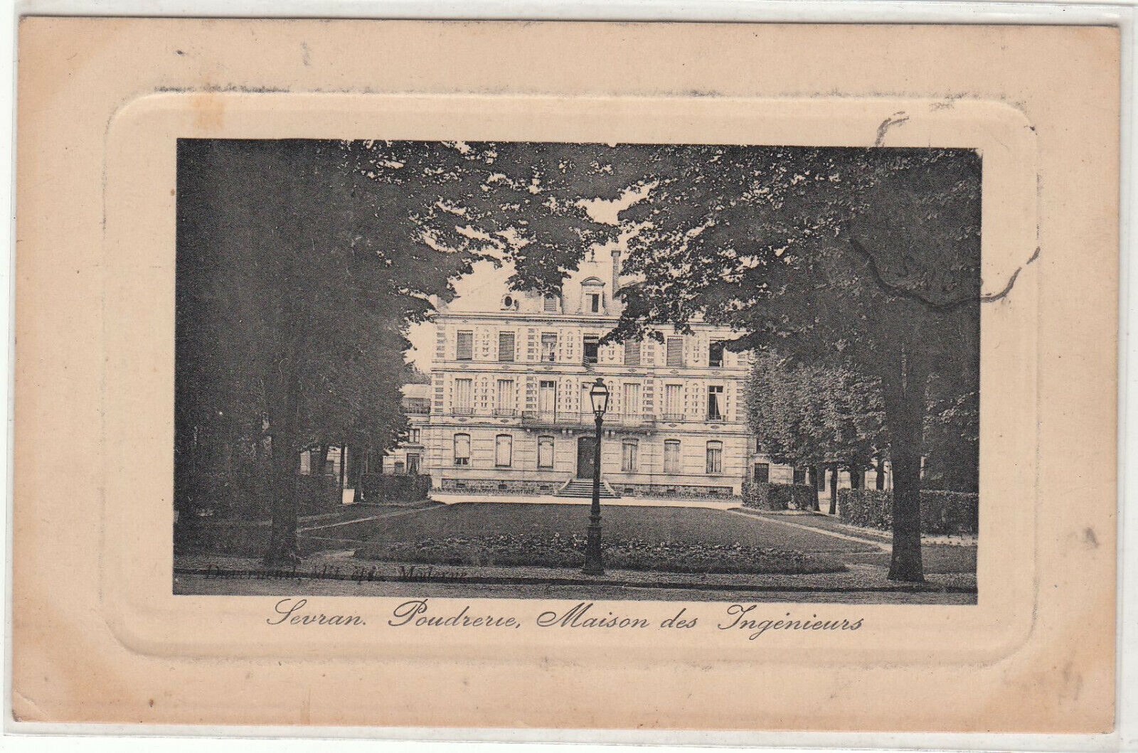 CARTE POSTALE SEVRAN POUDRERIE MAISON DES INGENIEURS 401940778667