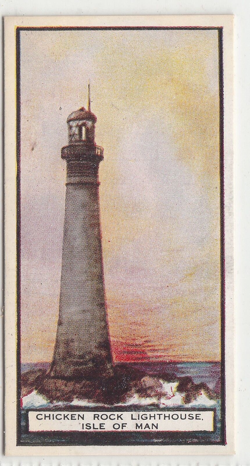 CHROMO VIRGINIA CIGARETTE PHARE CHICKEN ROCK LIGHTHOUSE 122112110187