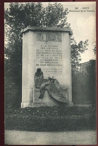 CPA METZ MONUMENT DE LA VICTOIRE 120666193547