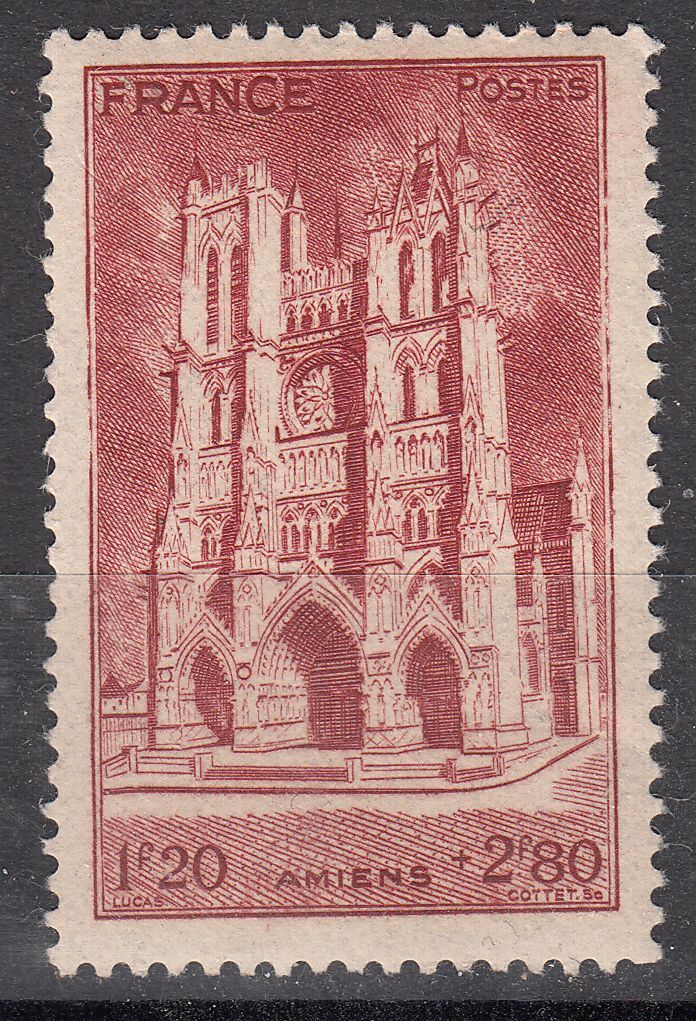 FRANCE TIMBRE N 665 AMIENS 121229862047