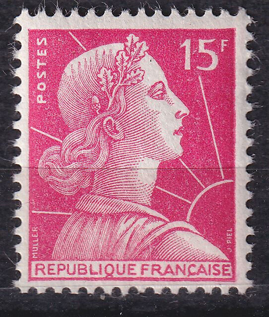 FRANCE TIMBRE NEUF N 1011 MARIANNE DE MULLER 404180477887