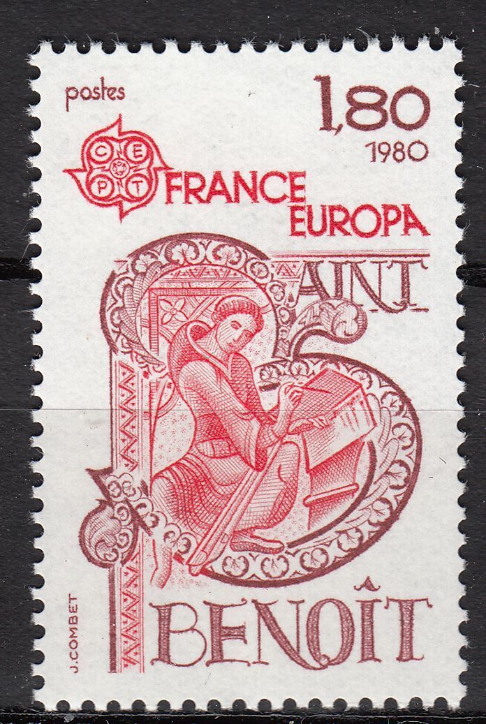 FRANCE TIMBRE NEUF N 2086 SAINT BENOIT PATRON DE L EUROPE 401032433927