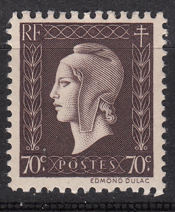 FRANCE TIMBRE NEUF N 687 MARIANNE DE DULAC 400621472357