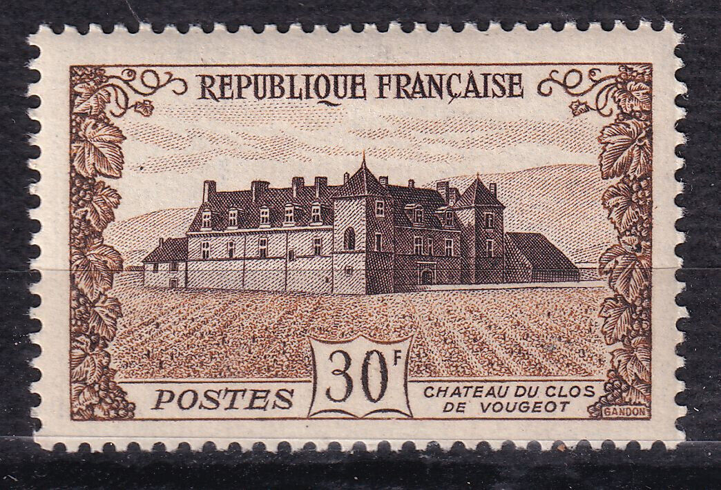 FRANCE TIMBRE NEUF N 913 CHATEAU DU CLOS DE VOUGEOT 125788232597