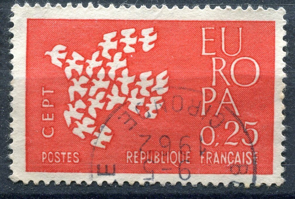 FRANCE TIMBRE OBL N 1359 EUROPA 120970016907