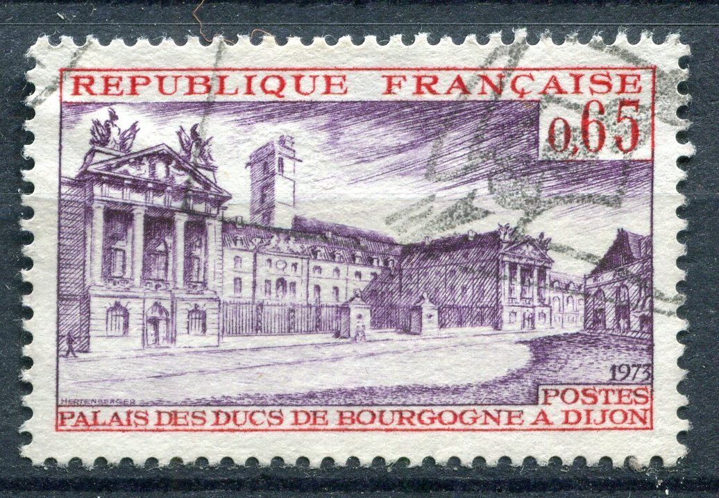 FRANCE TIMBRE OBL N 1757 PALAIS DES DUCS DE BOURGOGNE A DIJON 120968444807