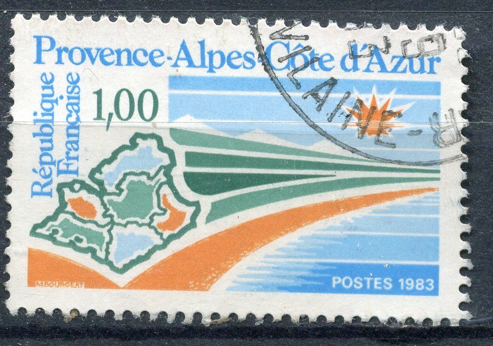 FRANCE TIMBRE OBL N 2252 PROVENCE ALPES COTE D AZUR 120968462217