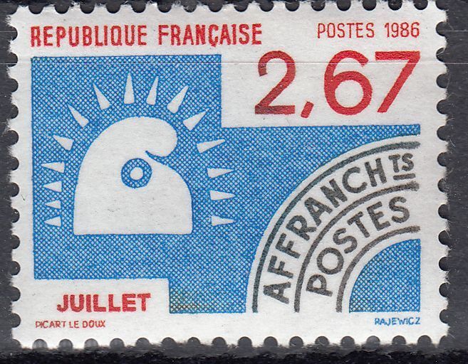 FRANCE TIMBRE PREOBLITERE N 192 JUILLET 122172458937