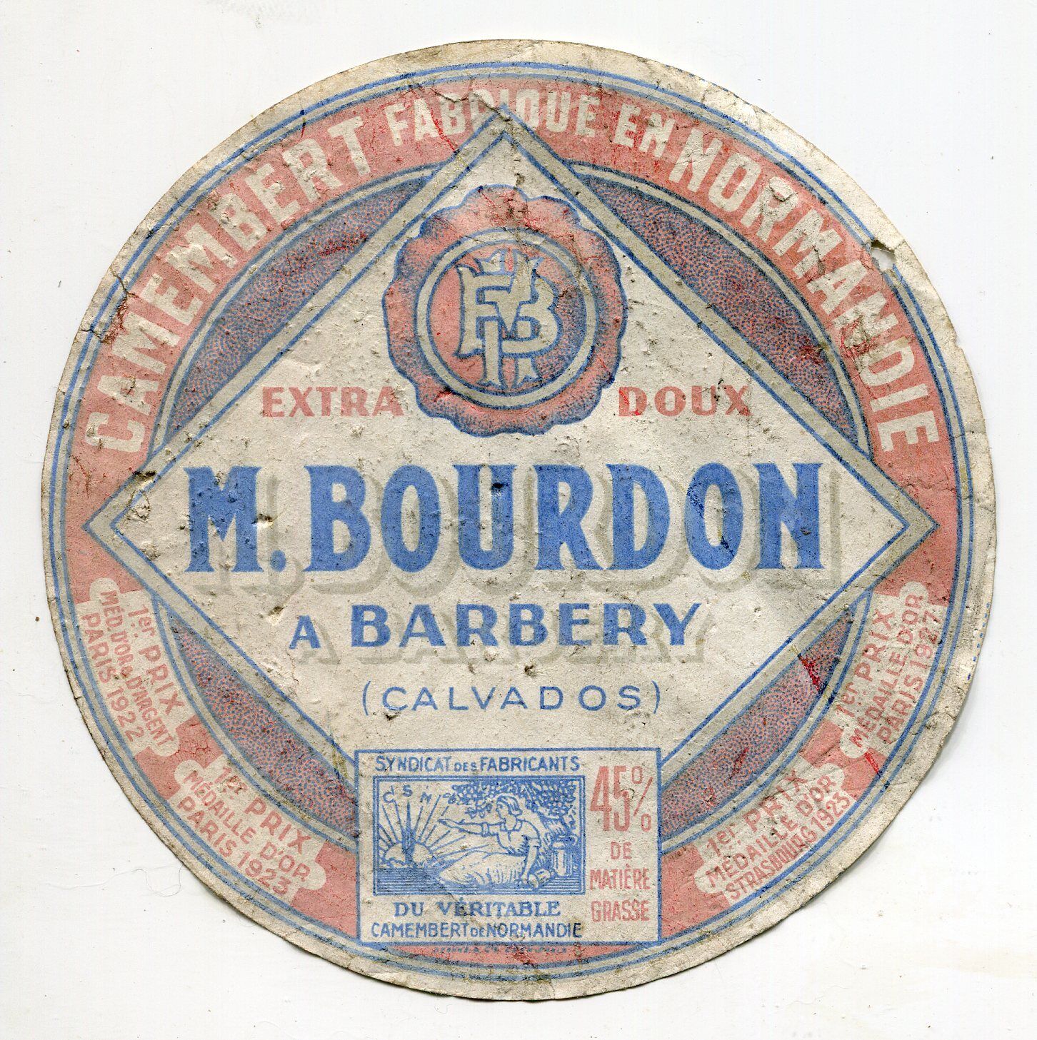 FROMAGE CAMEMBERT M BOURDON A BARBERY 121585538477